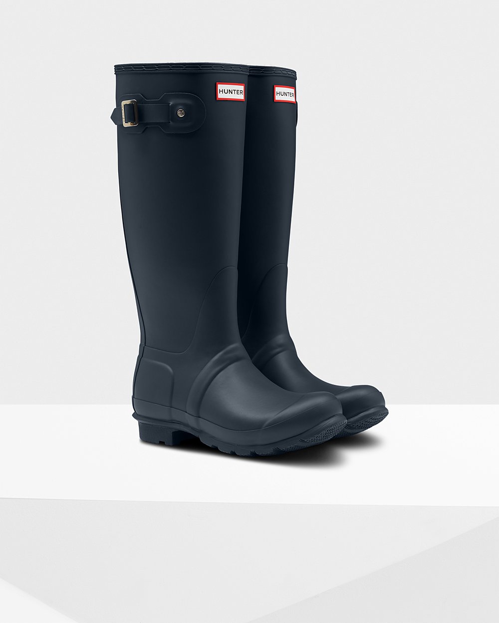 Hunter Original Insulated Tall Rain Boots - Shop Online Womens Navy - DSGZVJ384